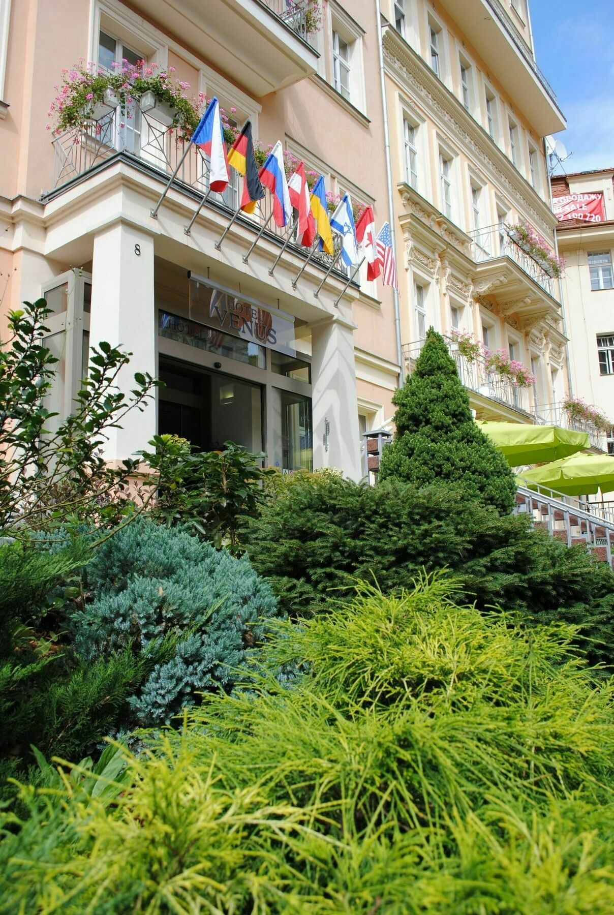 Hotel Venus Karlovy Vary Exterior foto